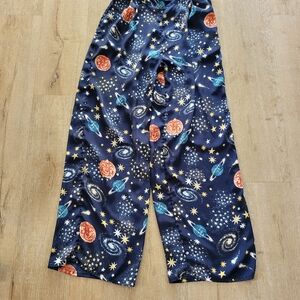 Neon Rose Relaxed Pants in Celestial Print Size Medium
